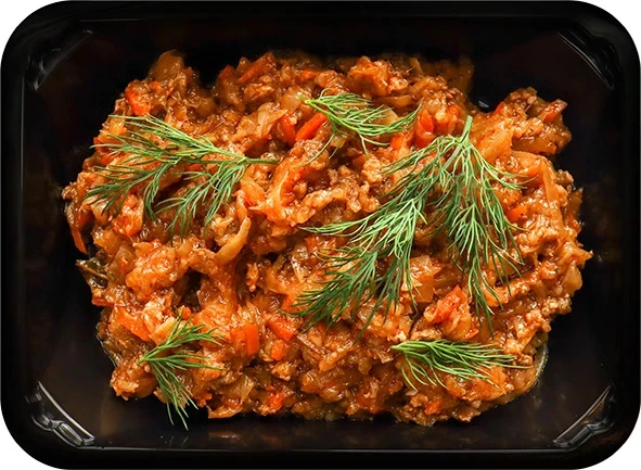 Солянка с мясным фаршем