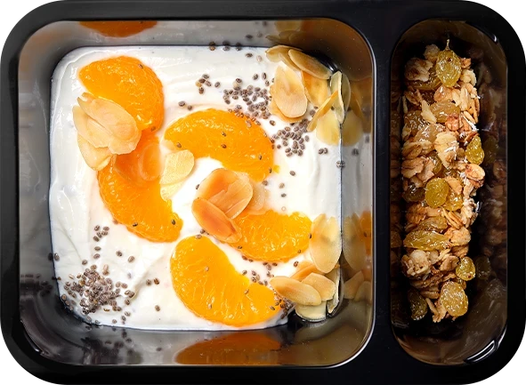 Смузи боул с мандаринами