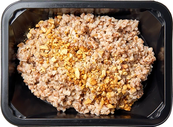 Каша гречневая с орехами