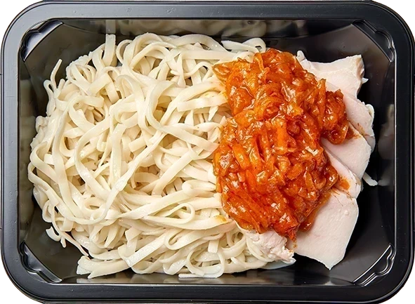 Куриная мякоть Адобо<br/>Лапша Зеленый чай