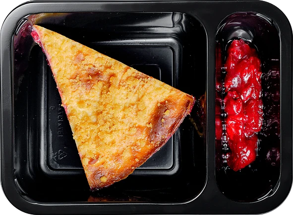 Запеканка с какао и вареньем