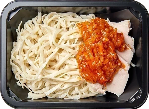 Куриная мякоть Адобо<br/>Лапша Зеленый чай